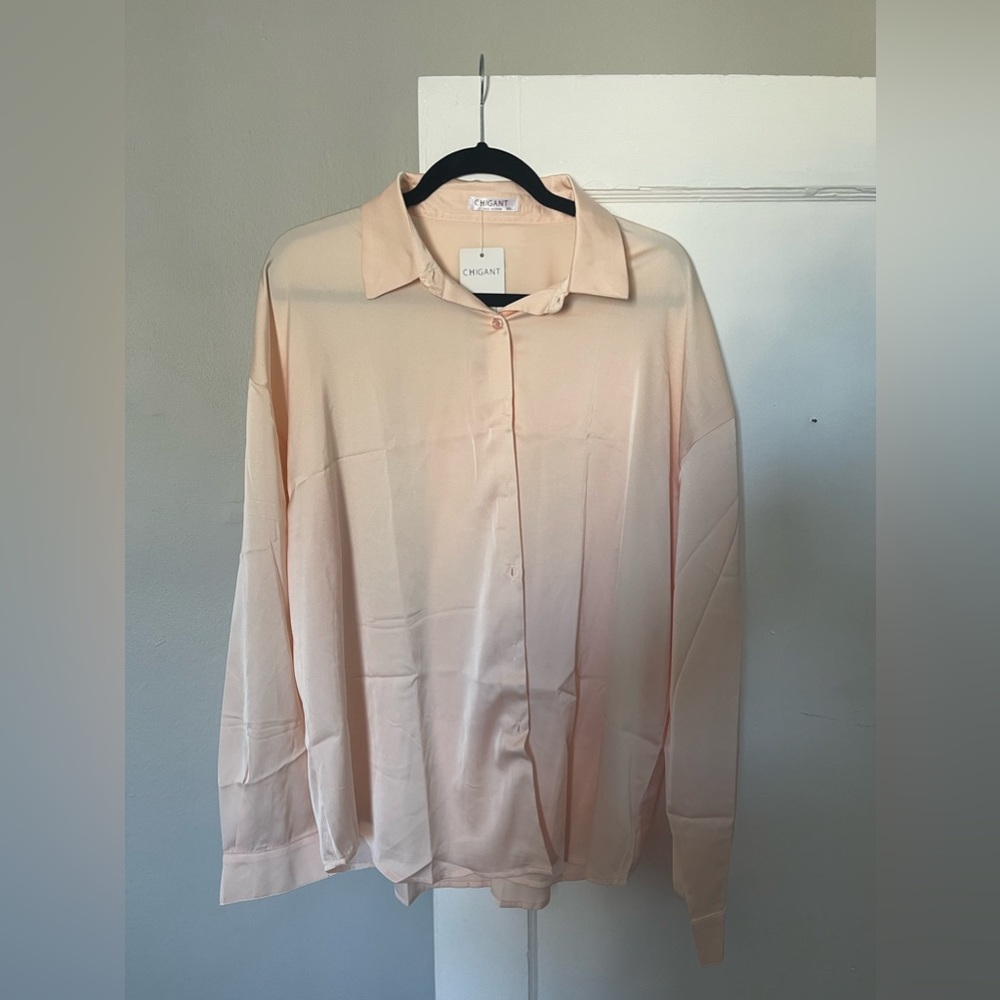 Blush blouse